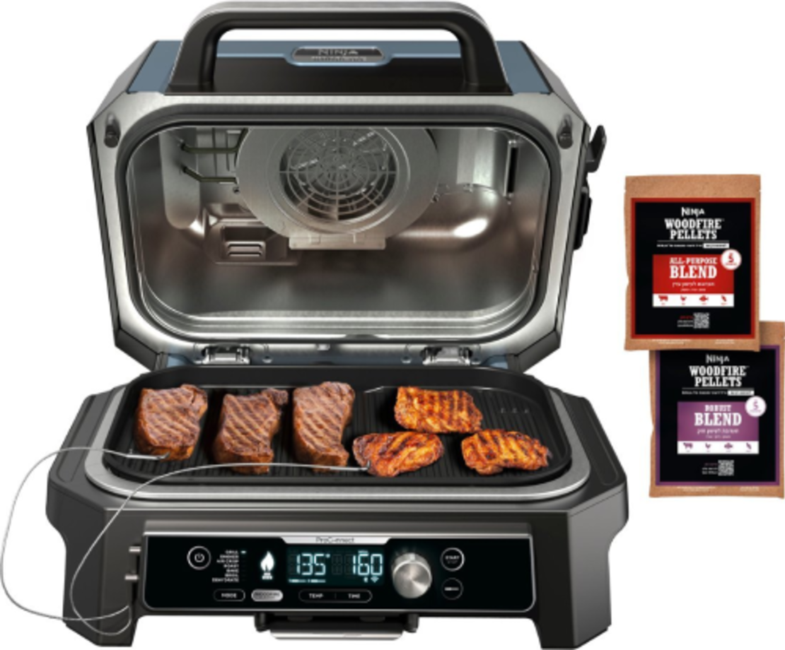 גריל חיצוני ומעשנה NINJA WOODFIRE PRO XL
