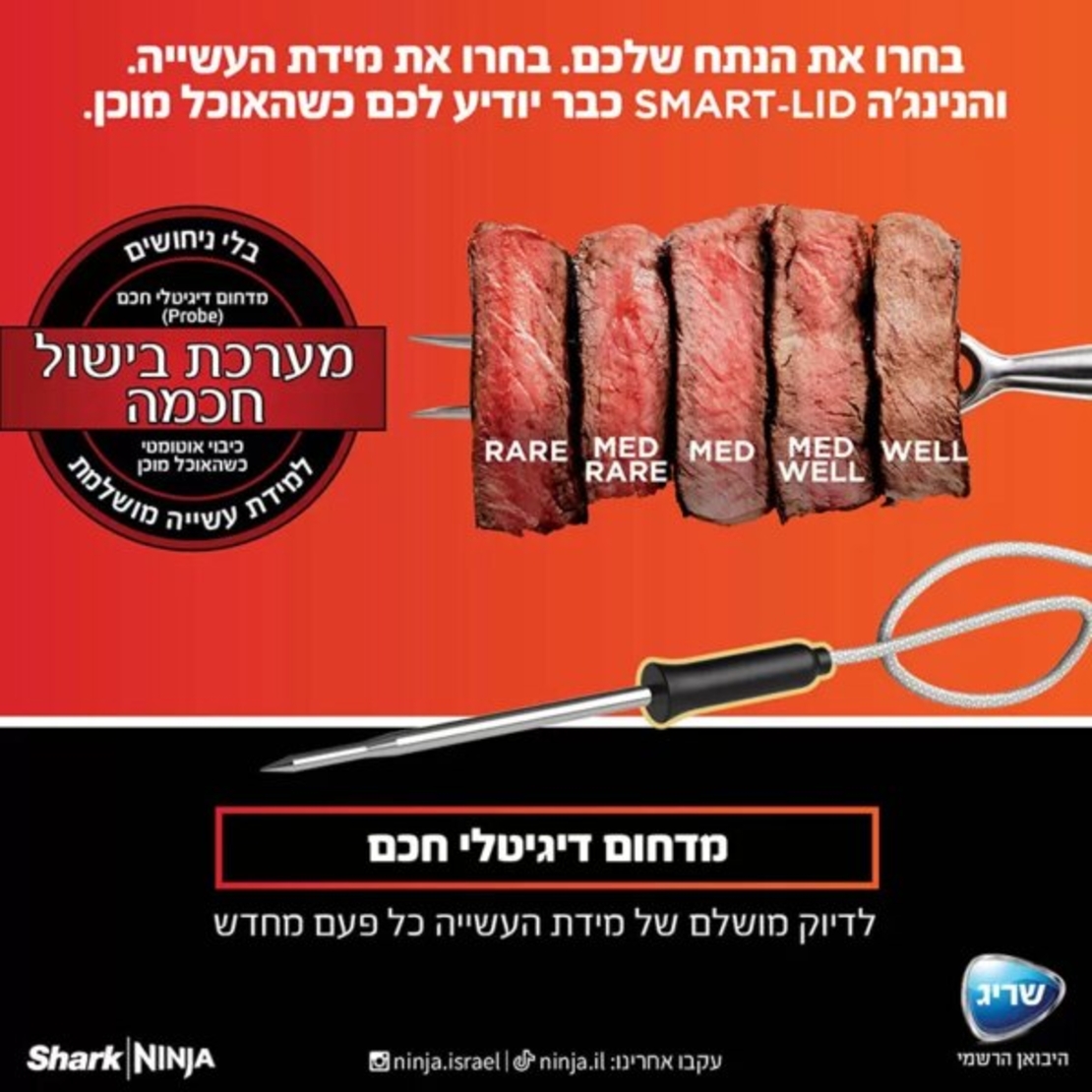 נינג’ה סמארט-ליד 17 ב- 1 SMART LID