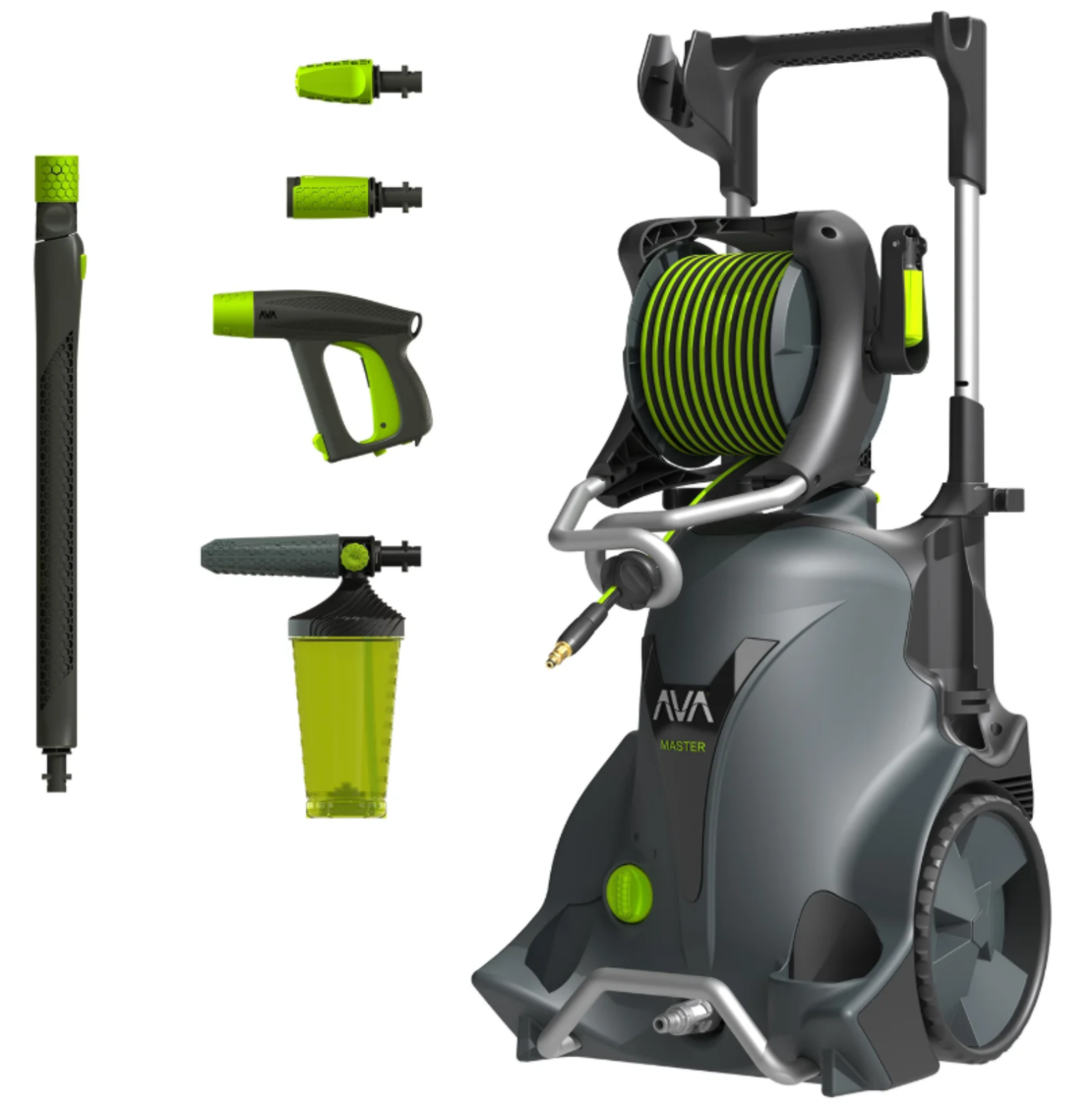 מכונת שטיפה בלחץ ( גרניק ) 160 בר מקצועית AVA Master P80
