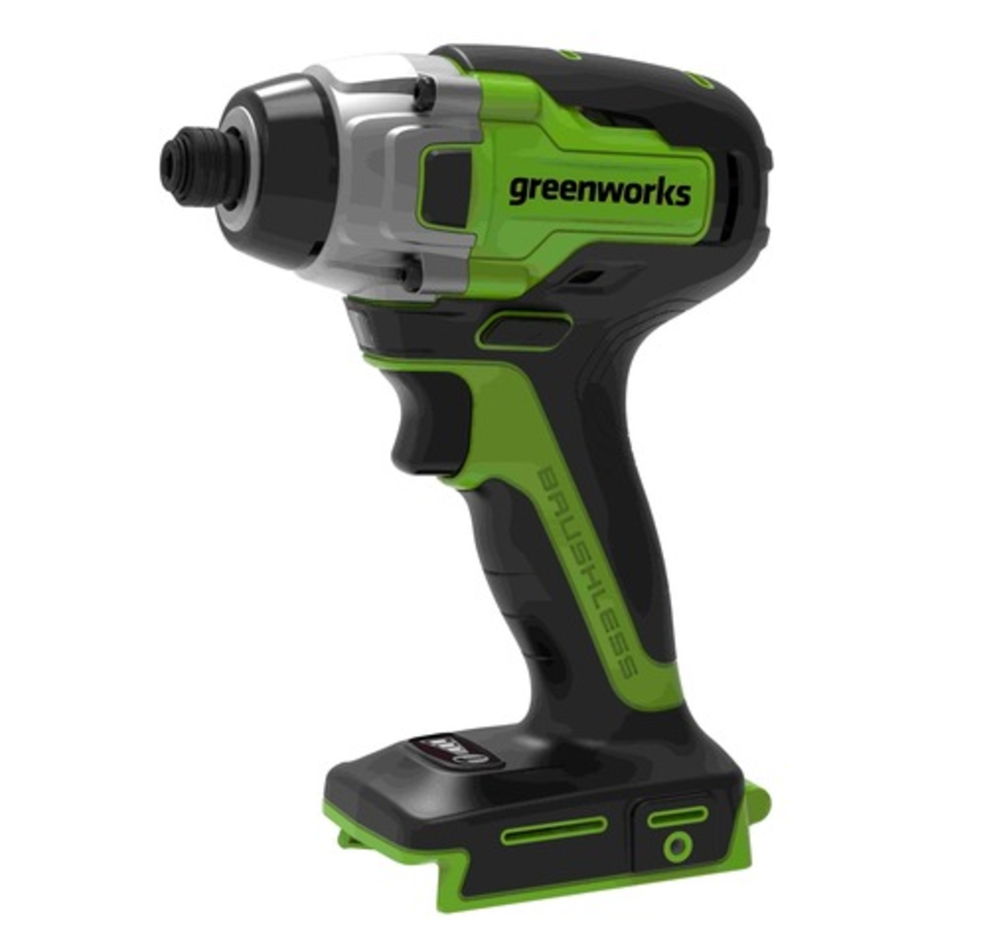 ההרכב המנצח - סט כלי עבודה נטענים greenworks 24V