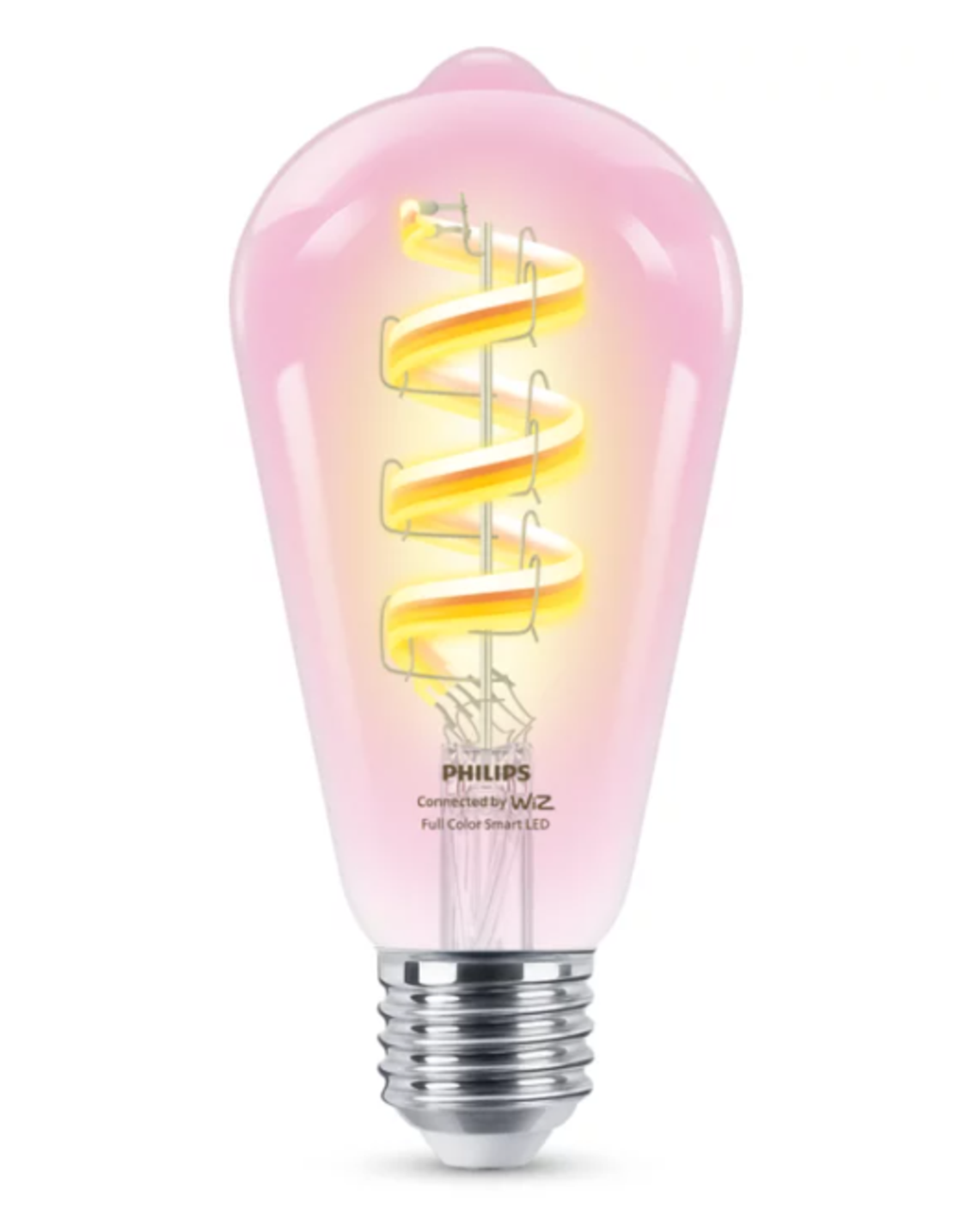 נורת אגס חכמה צבעונית Philips Smart LED Filament ST64 4.9W