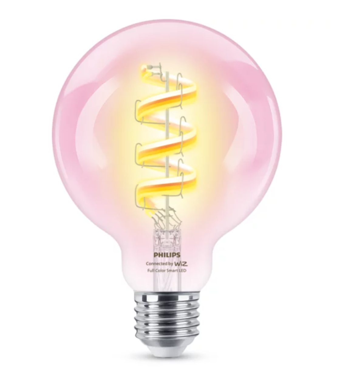 נורת גלוב חכמה צבעונית Philips Smart LED Filament G95 4.9W