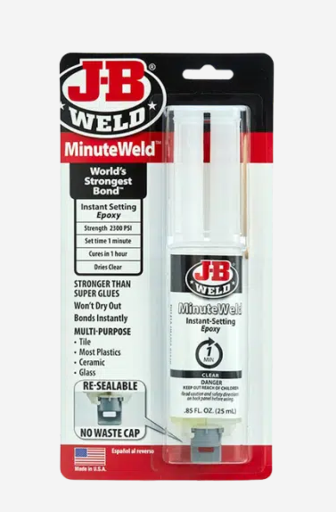 דבק אפוקסי במזרק - לוקטייט