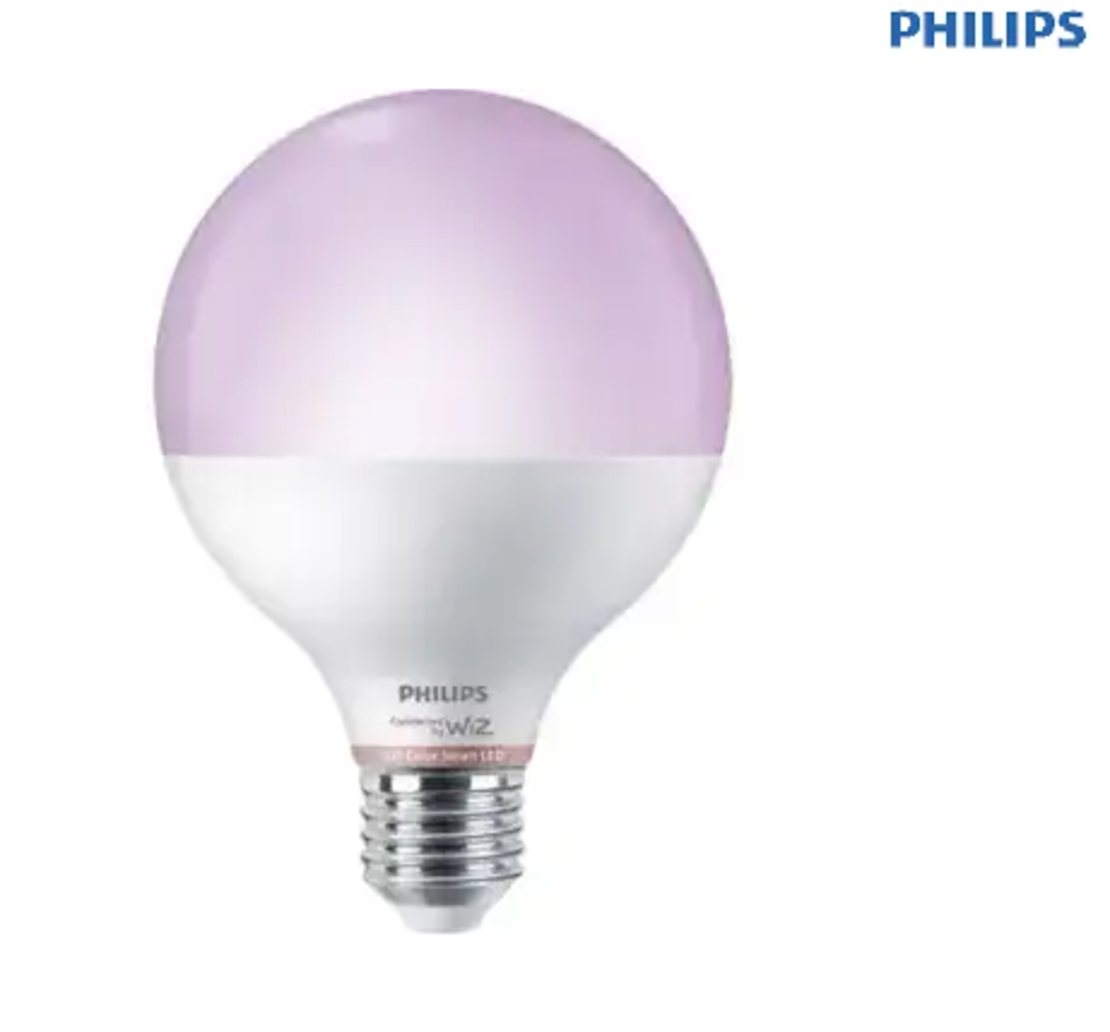 נורה חכמה צבעונית גלוב 95 Philips Smart LED 11W