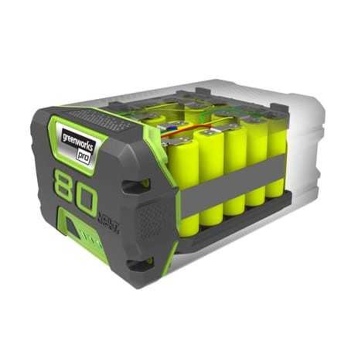 סוללת ליתיום greenworks 80V 2Ah
