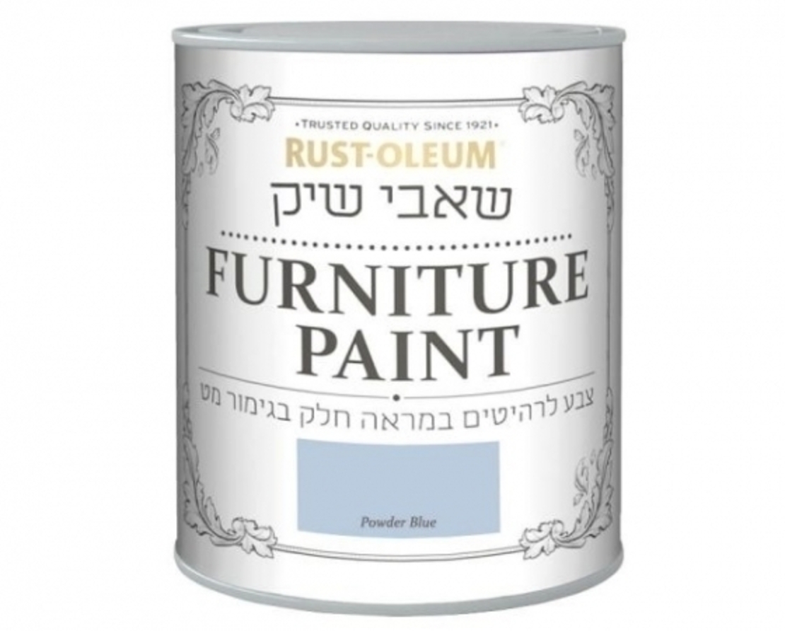 שאבי שיק - צבע לרהיטים מראה חלק גימור מט RUST-OLEUM