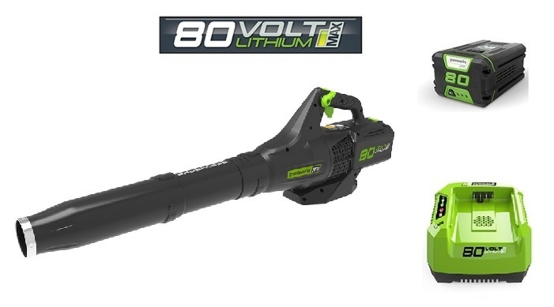 מפוח עלים greenworks 80V PRO