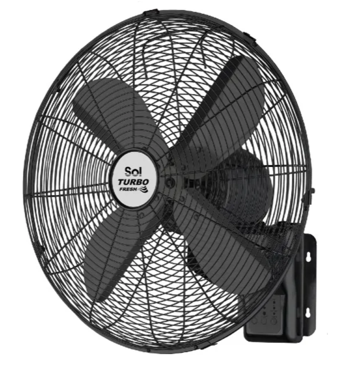 מאוורר קיר יוקרתי עם שלט 