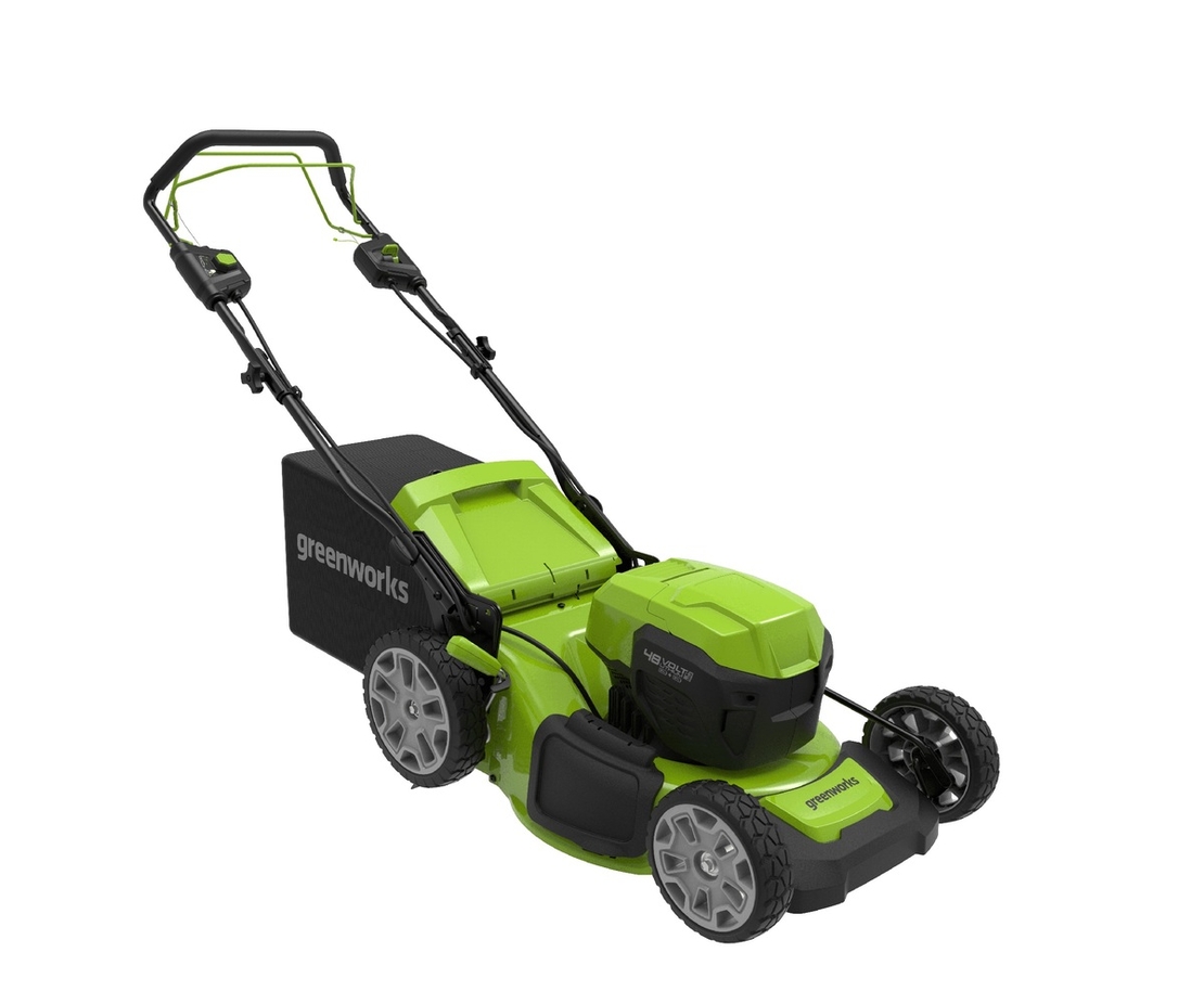 מכסחת דשא נטענת 48V - גוף בלבד greenworks
