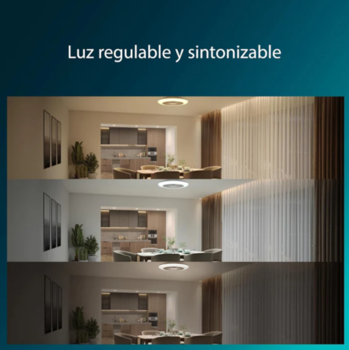 מאוורר תקרה 25W+60W Philips Amigo