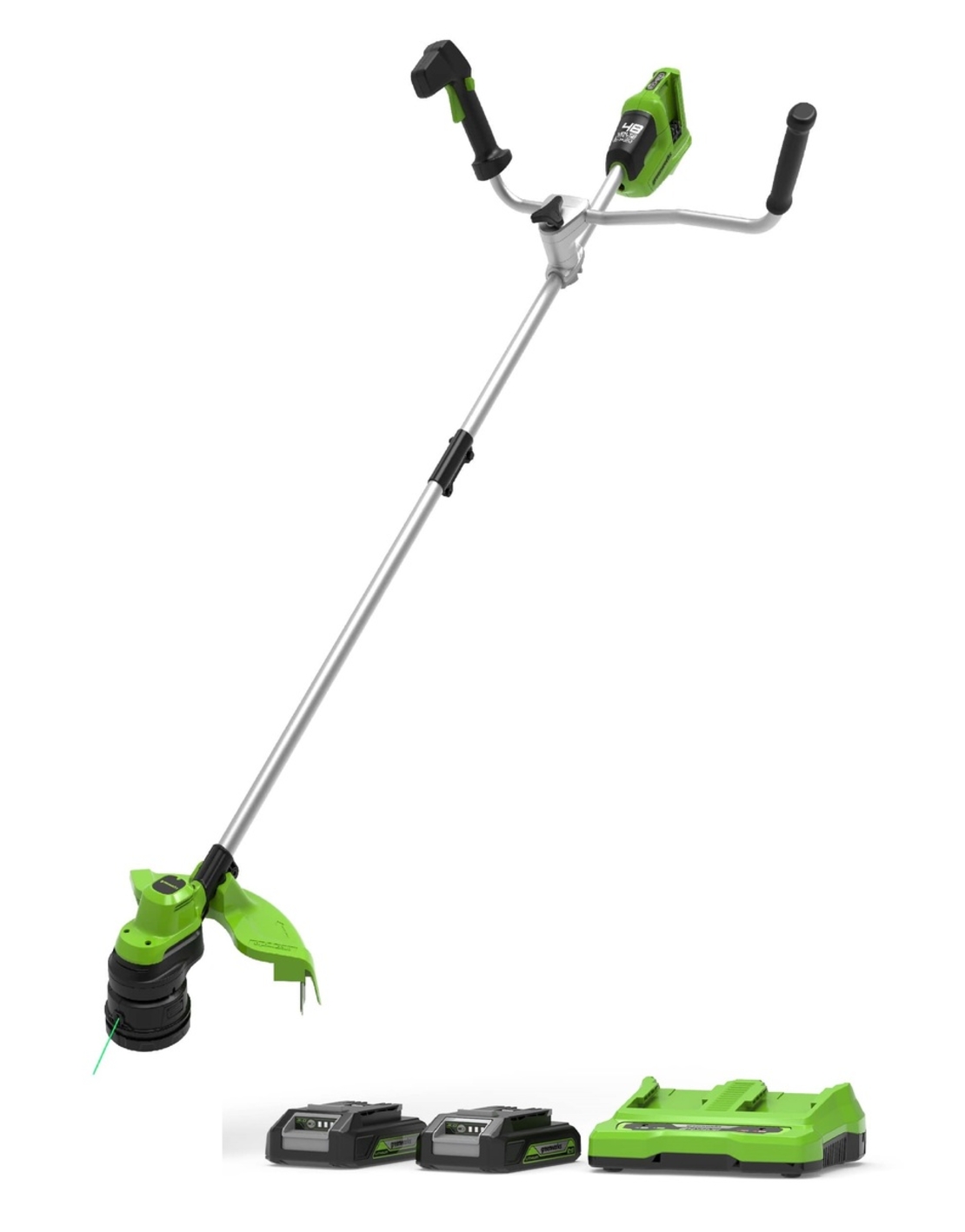 מארז חרמש / קוצץ + נינג'ה greenworks 48v