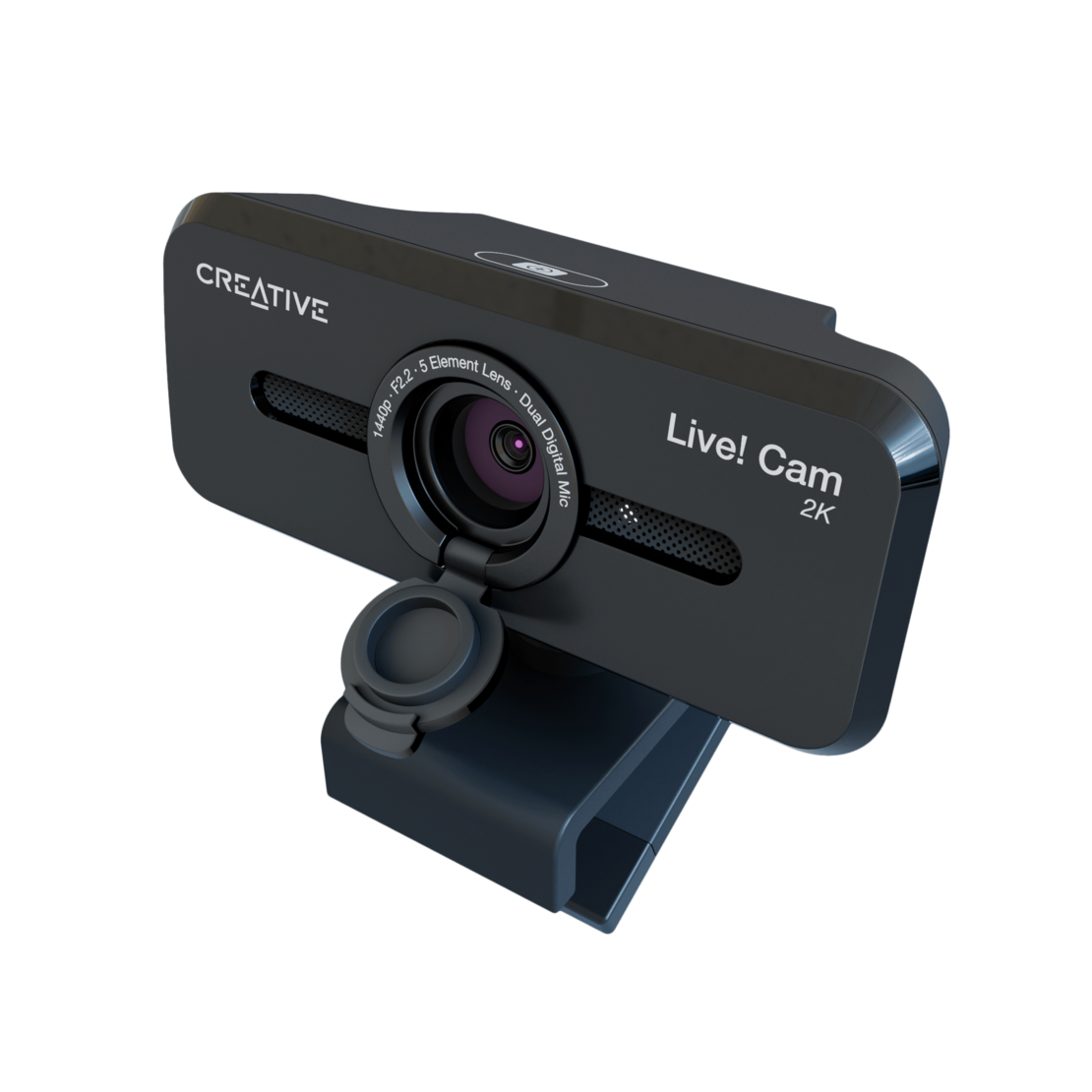 Creative Live! Cam Sync 1080p V3 - 2K QHD Webcam with 4X Digital Zoom and Built-in Mics