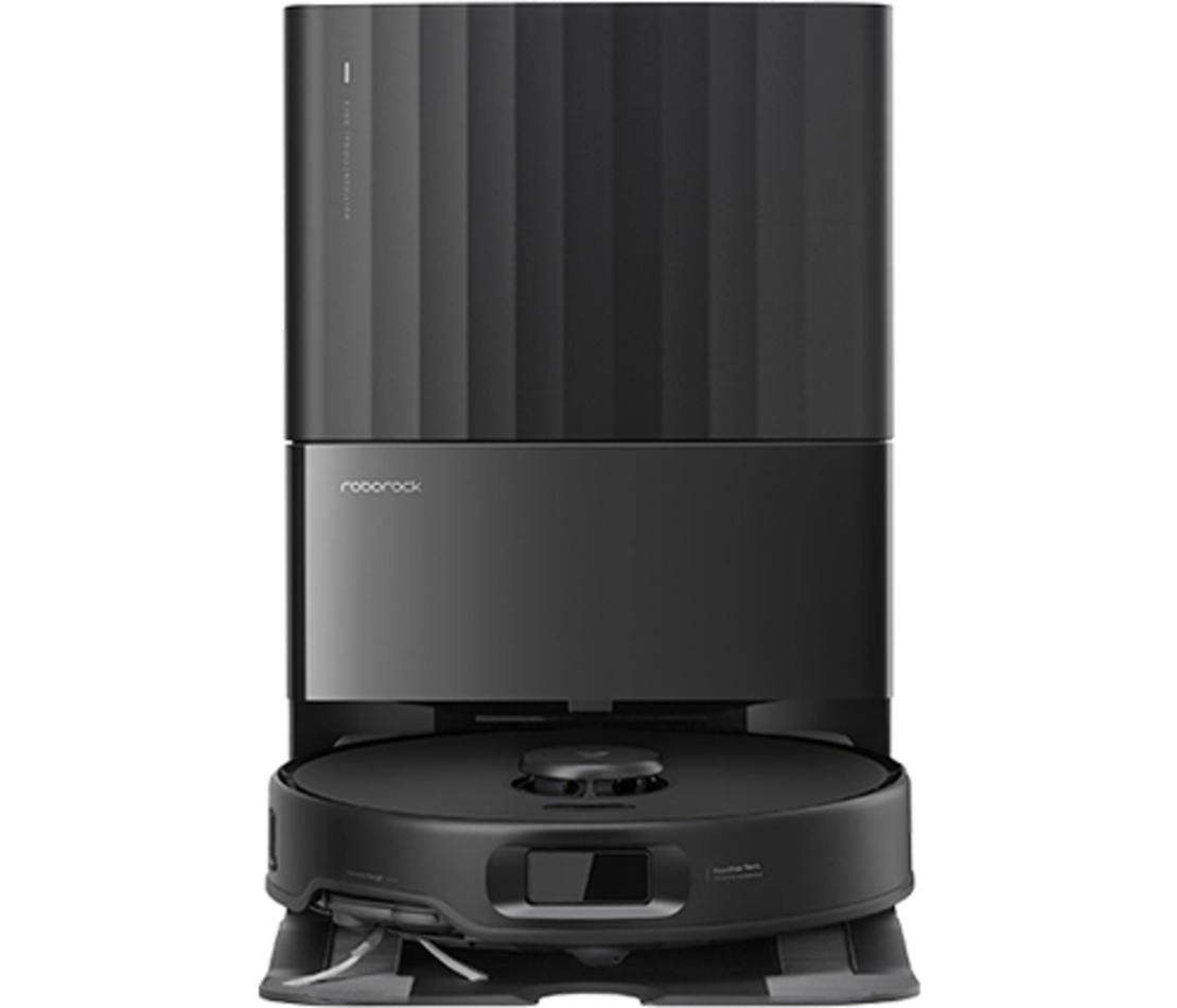 שואב אבק רובוטי שוטף Roborock Qrevo Edge 5V1 - צבע לבן/שחור אחריות ע