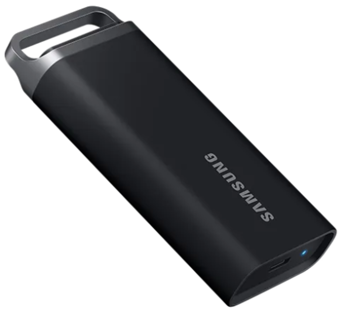 כונן SSD חיצוני נייד Samsung Portable SSD T5 EVO USB 3.2 2TB דגם MU-PH2T0S/WW בצבע שחור