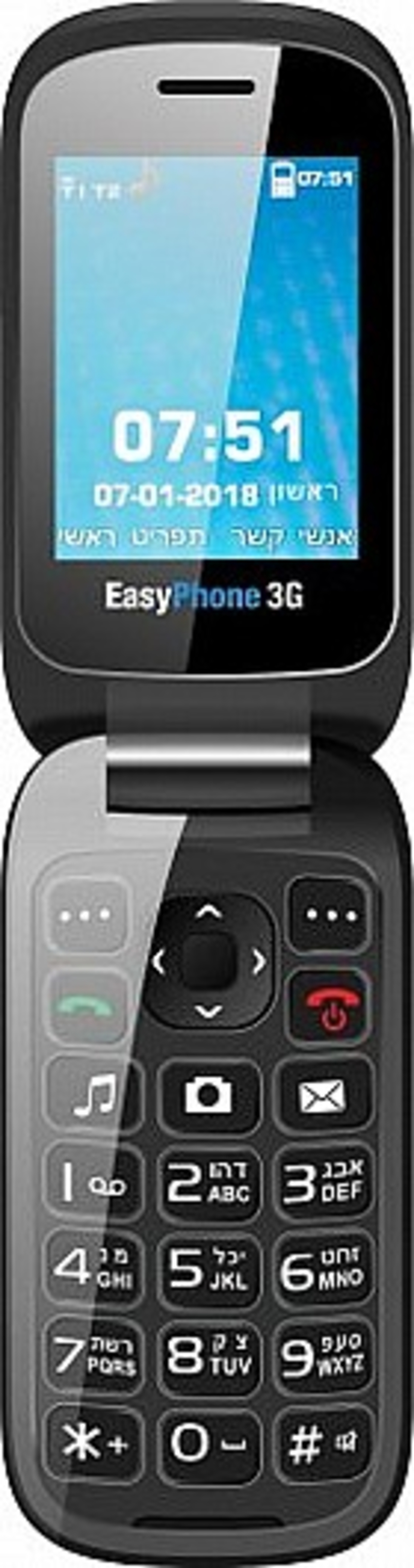 טלפון סלולרי למבוגרים EasyPhone NP-66 3G