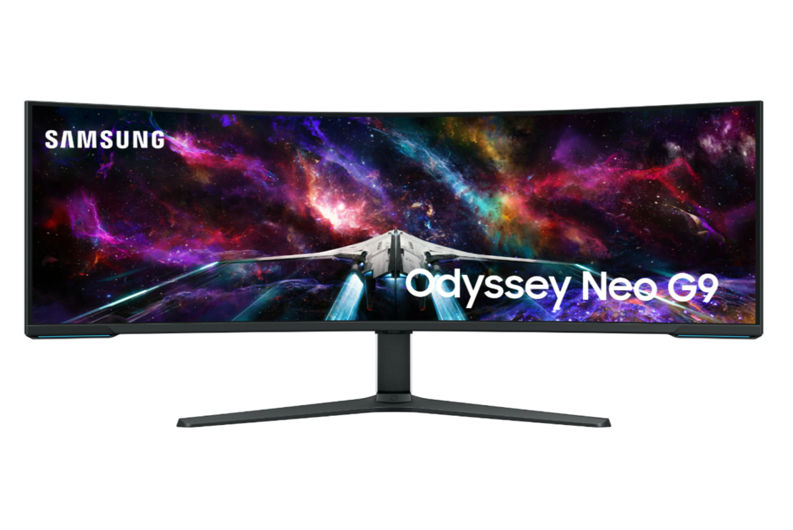 מסך מחשב ‏57 ‏אינטש Samsung S57CG952NM ,Odyssey Neo G9, HDR1000, Quantum Mini Led 4K סמסונג