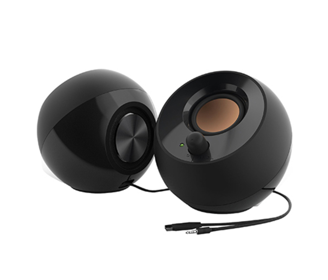 Creative Pebble - Modern 2.0 USB Desktop Speakers Black