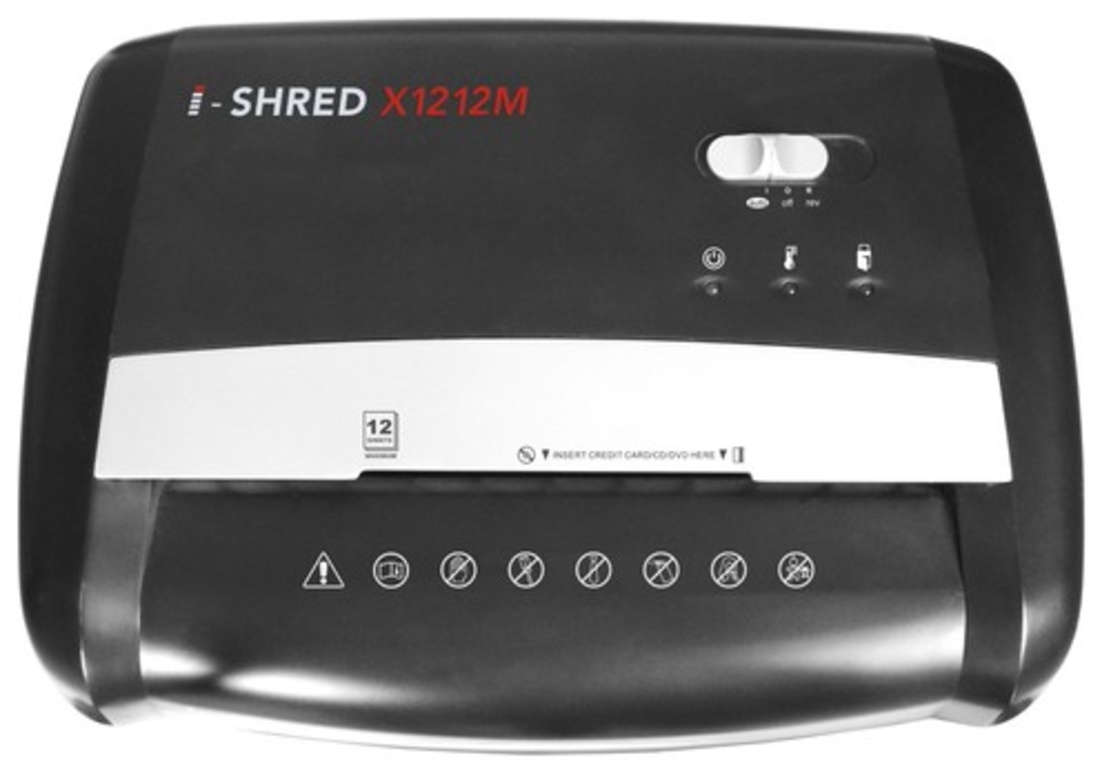 מגרסת נייר ‏27 ‏ליטר I-shred X1212M