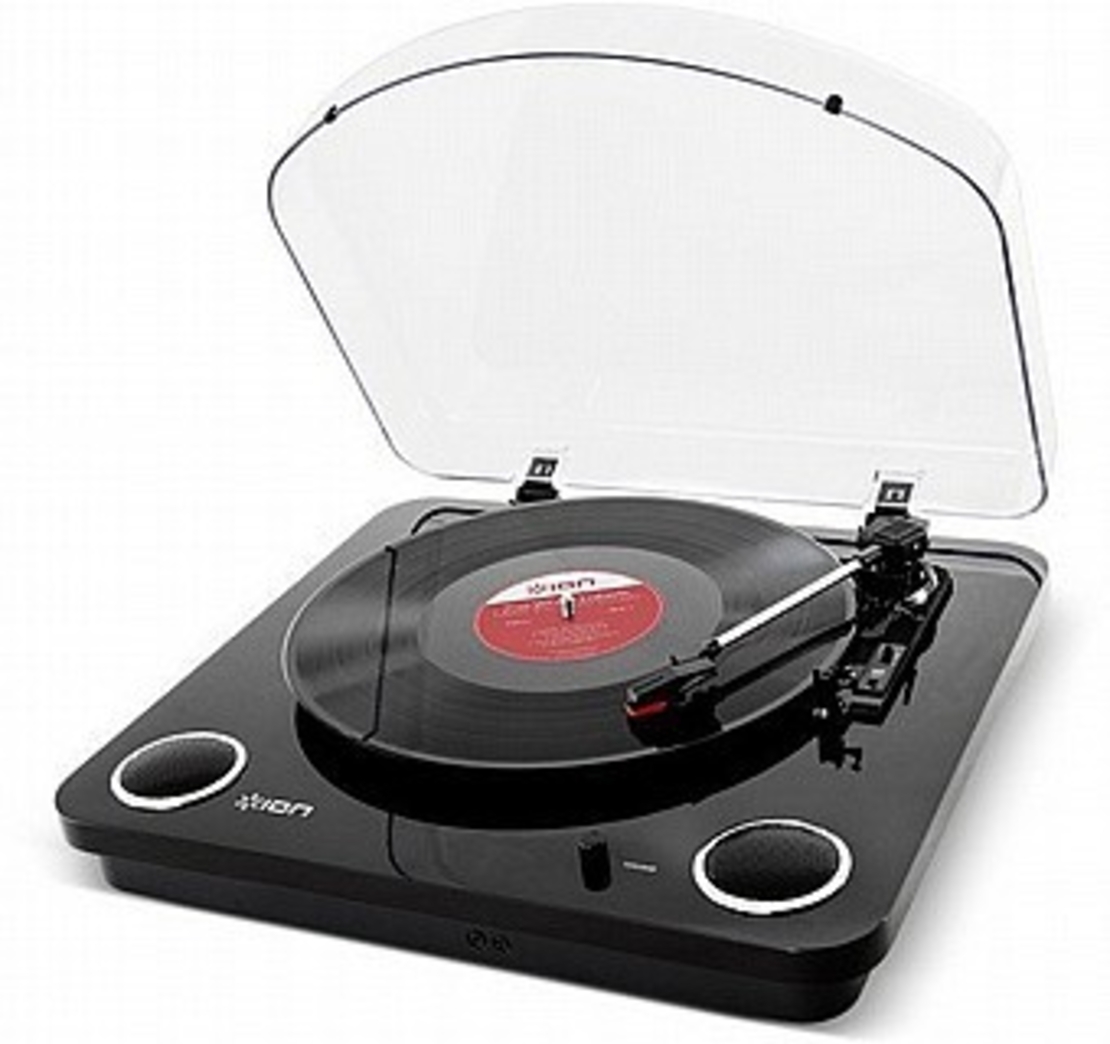 פטיפון עם רמקולים Ionaudio Max Lp