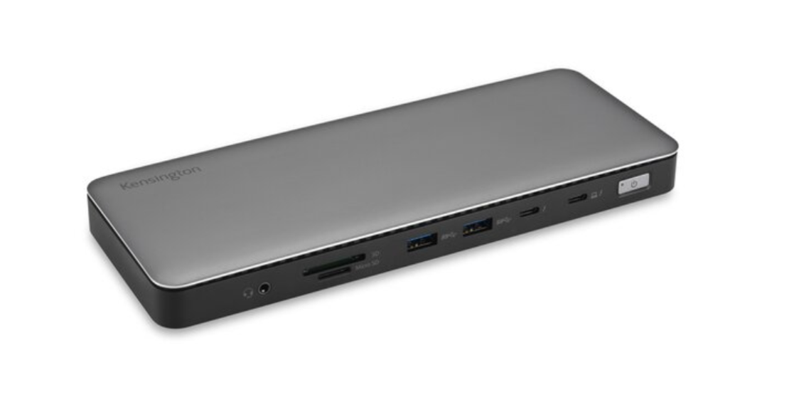 תחנת עגינה כפולה Kensington SD5760T Thunderbolt™ 4 4K עם אספקת חשמל של 96W K34110EU