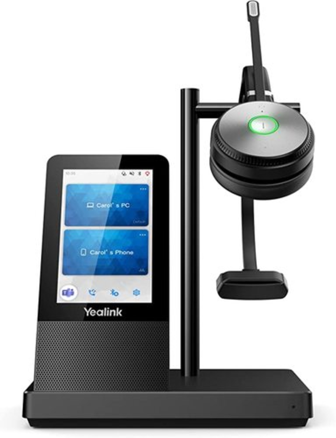 מערכת ראש אלחוטית אוזן אחת YEALINK WH66 M