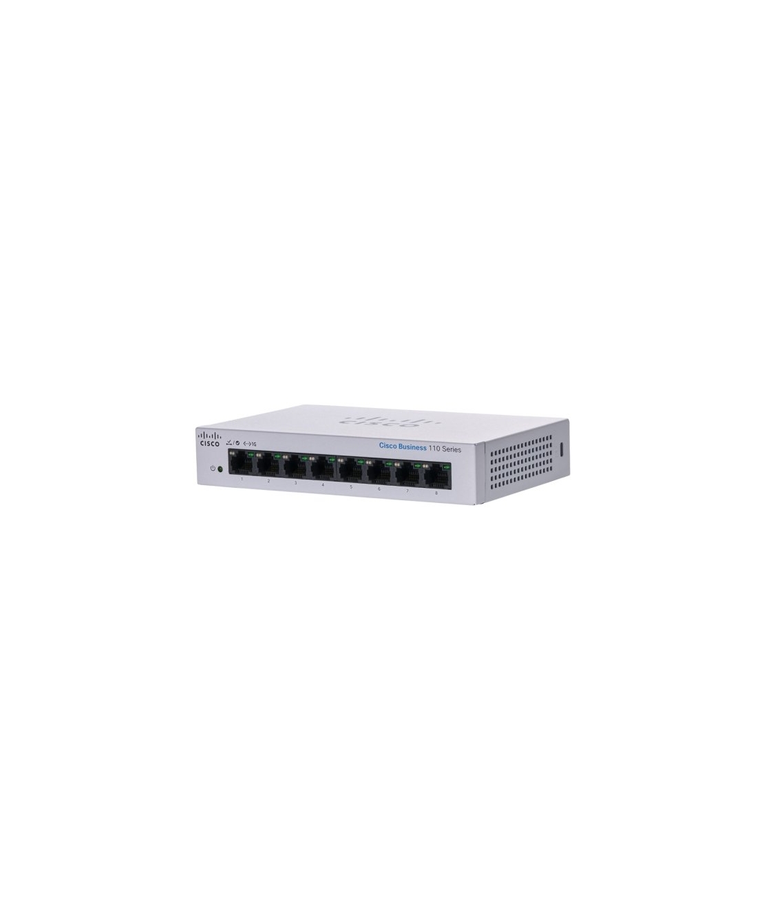 מתג לא מנוהל Cisco 8-Port Gigabit Desktop CBS110-8T-D-EU 10/100/1000Mbps