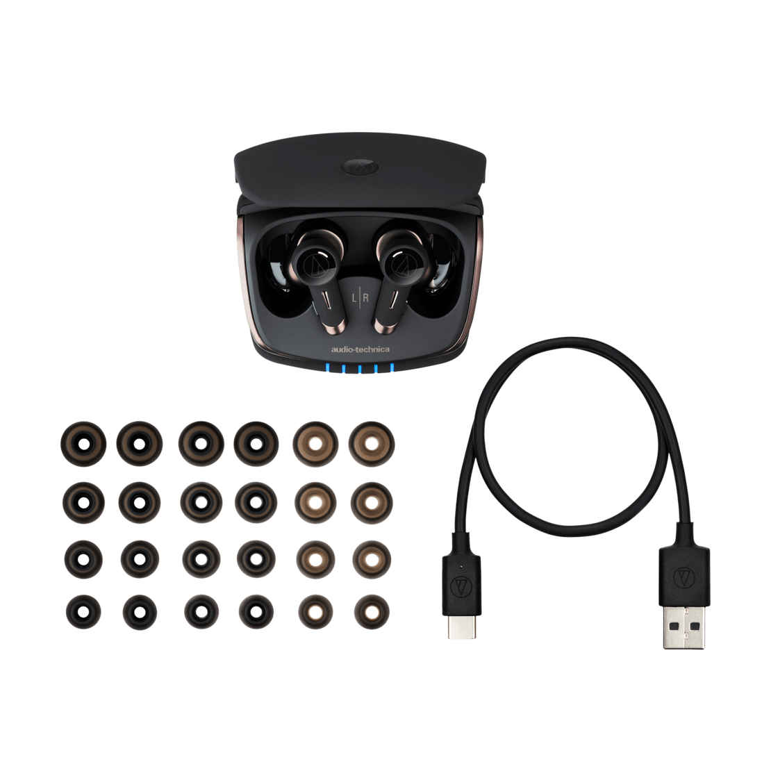 אוזניות אודיו טכניקה Audio Technica ATH-TWX9