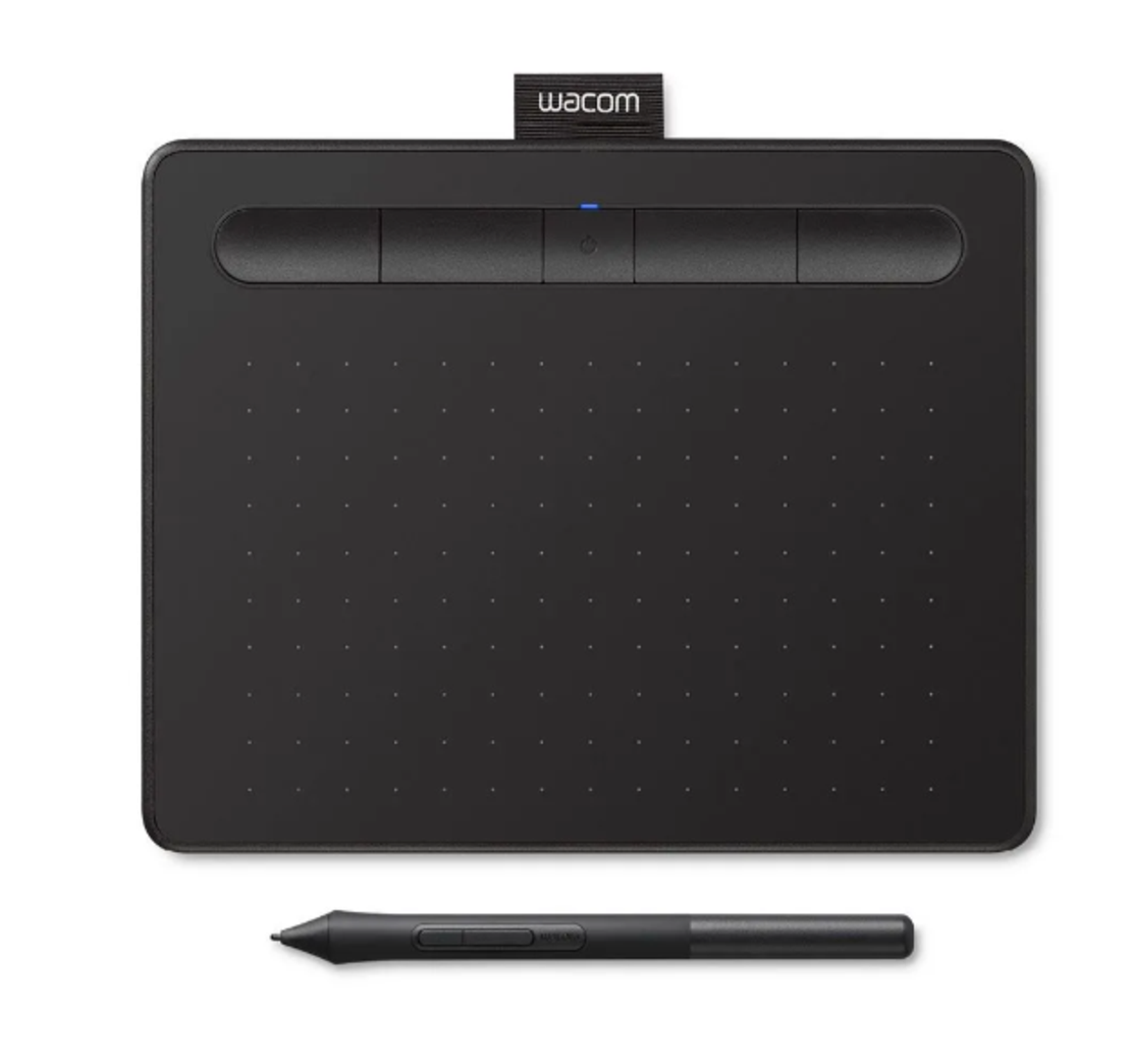 טאבלט ציור אלחוטי Wacom Intuos M Bluetooth Black (CTL-6100WLK-N)