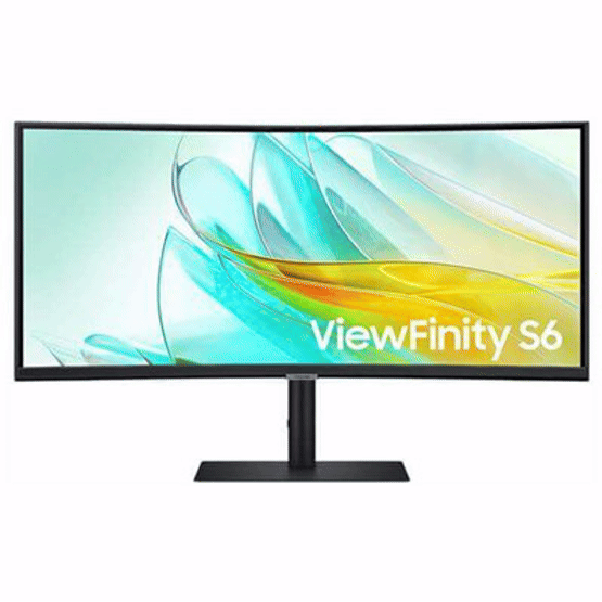 מסך מחשב ‏34 ‏אינטש Samsung S34C650UAM ViewFinity S6  Type-c 90W & Lan סמסונג