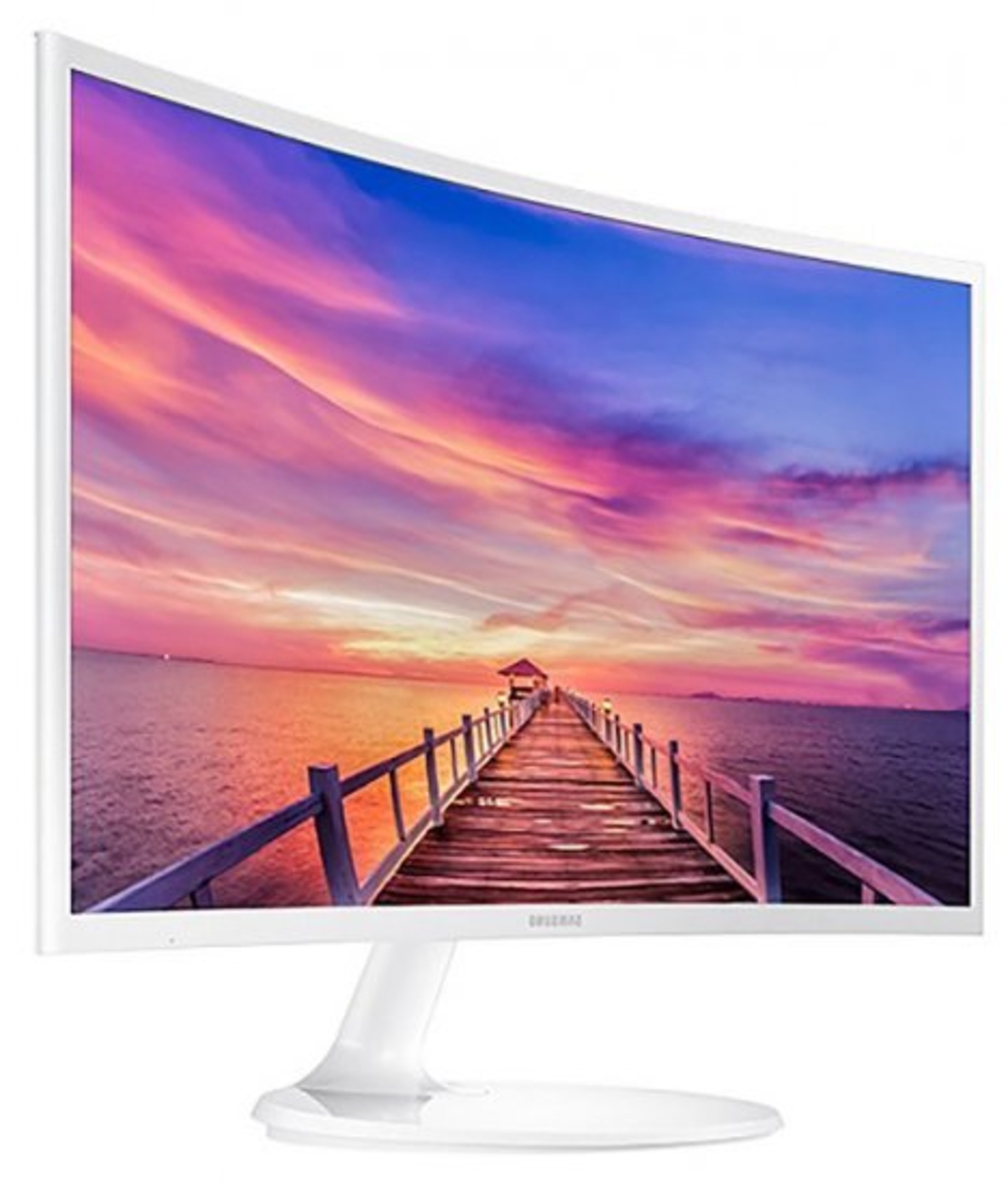 מסך מחשב קעור Samsung C27F391FHR 27'' LED VA - צבע לבן