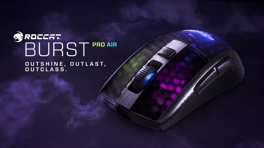 ‏עכבר גיימינג ‏אלחוטי Roccat Burst Pro Air