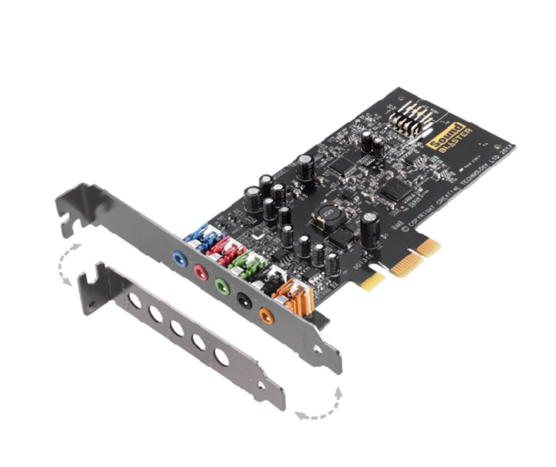 5.1 Creative AUDIGY FX PCIe Sound Card with SBX Pro Studio