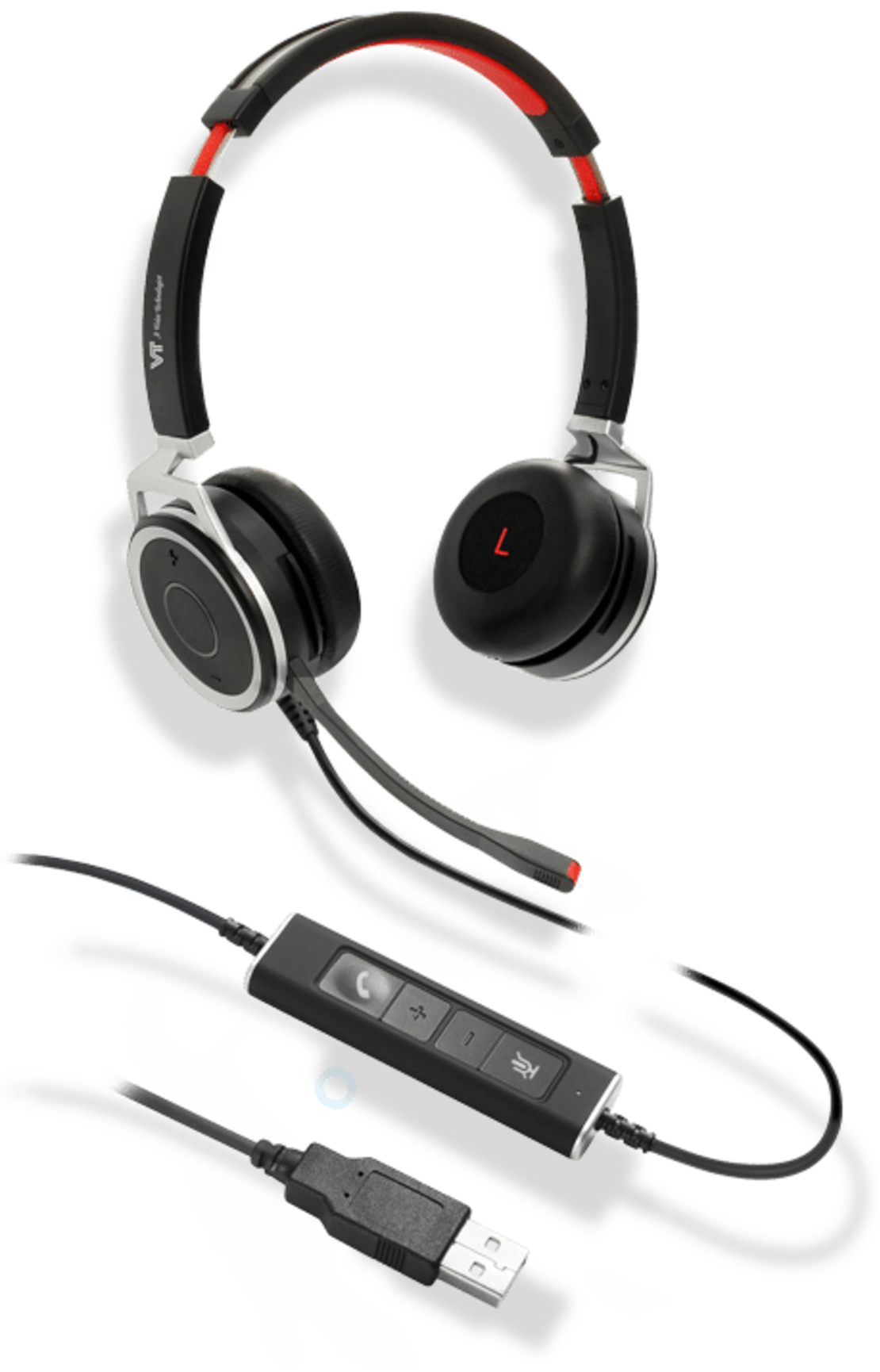 מערכת ראש (אוזניה) למחשב מדגם VT X200 M USB