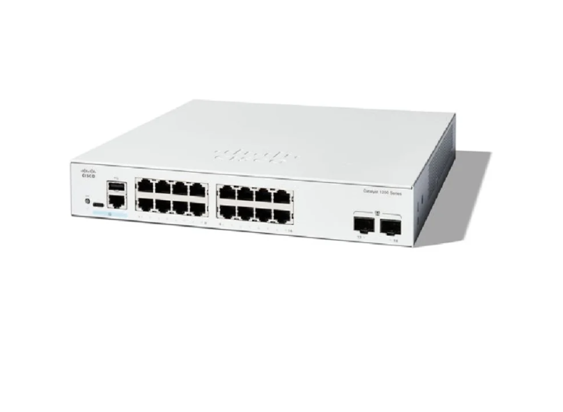 Cisco Catalyst 1200 16-Port Gigabit Switch + 2x SFP | C1200-16T-2G