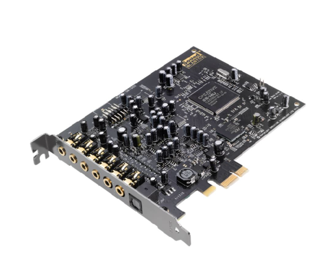 7.1  Creative AUDIGY RX PCIe Sound Card with SBX Pro Studio