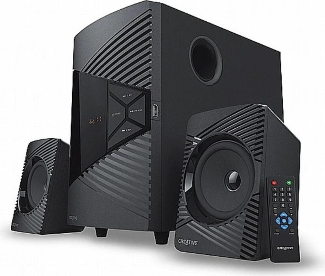 Creative SBS E2500 - 2.1 High-Performance Bluetooth® Speaker System with Subwoofer for Computers and TVs