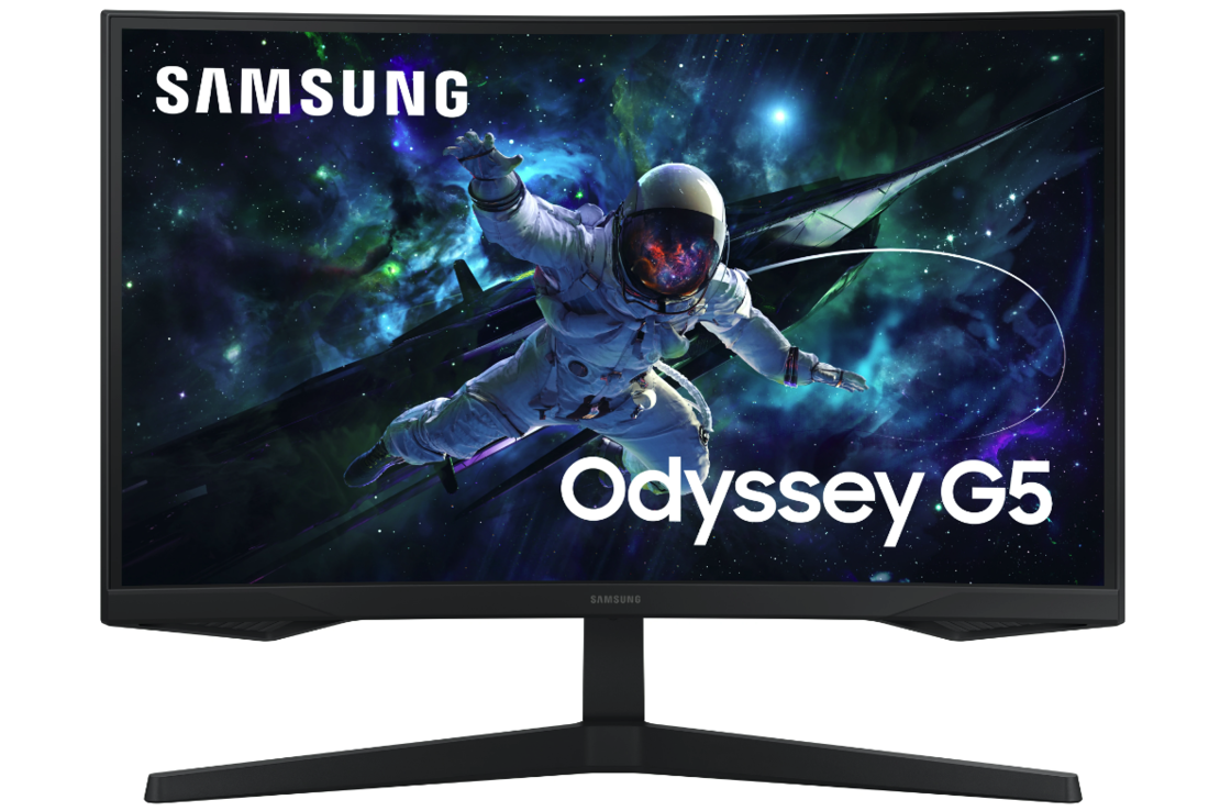 מסך מחשב גיימינג קעור Samsung S27CG552EM Odyssey G5 ''27 - WQHD סמסונג