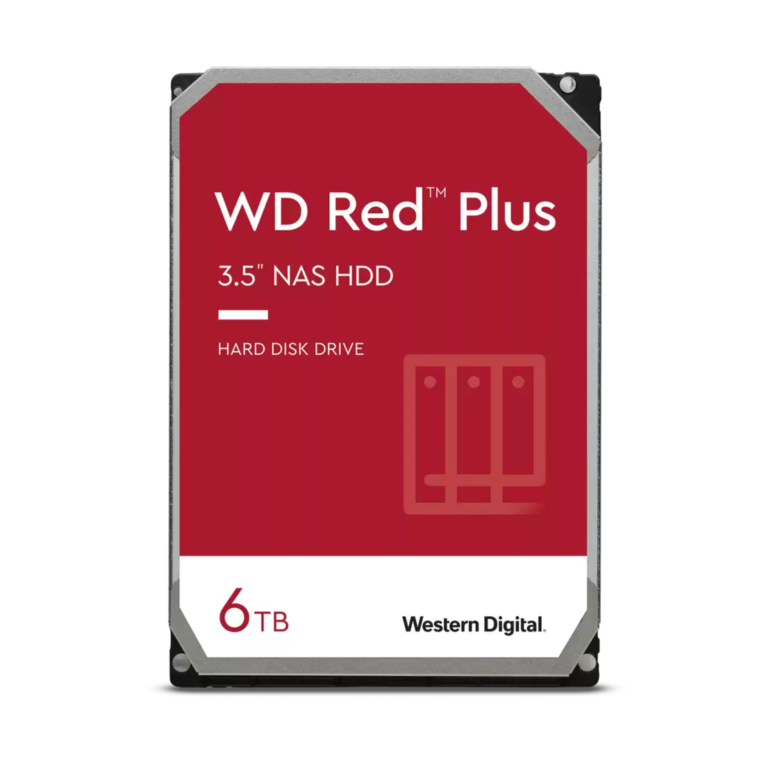 כונן קשיח פנימי Western Digital Red Plus 6TB WD60EFPX