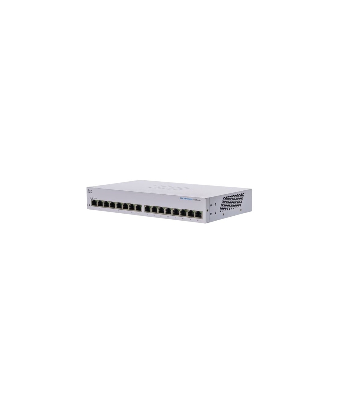 מתג לא מנוהל Cisco 16-Port Gigabit Desktop CBS110-16T-EU 10/100/1000Mbps