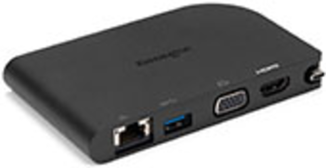 תחנת עגינה ניידת SD1500 USB-C של Kensington עם HDMI/VGA, USB 3.0 ו-Gigabit Ethernet (K33969WW)
