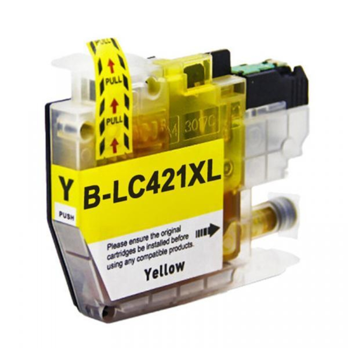 ‏ראש דיו צהוב Brother LC421XLY תואם