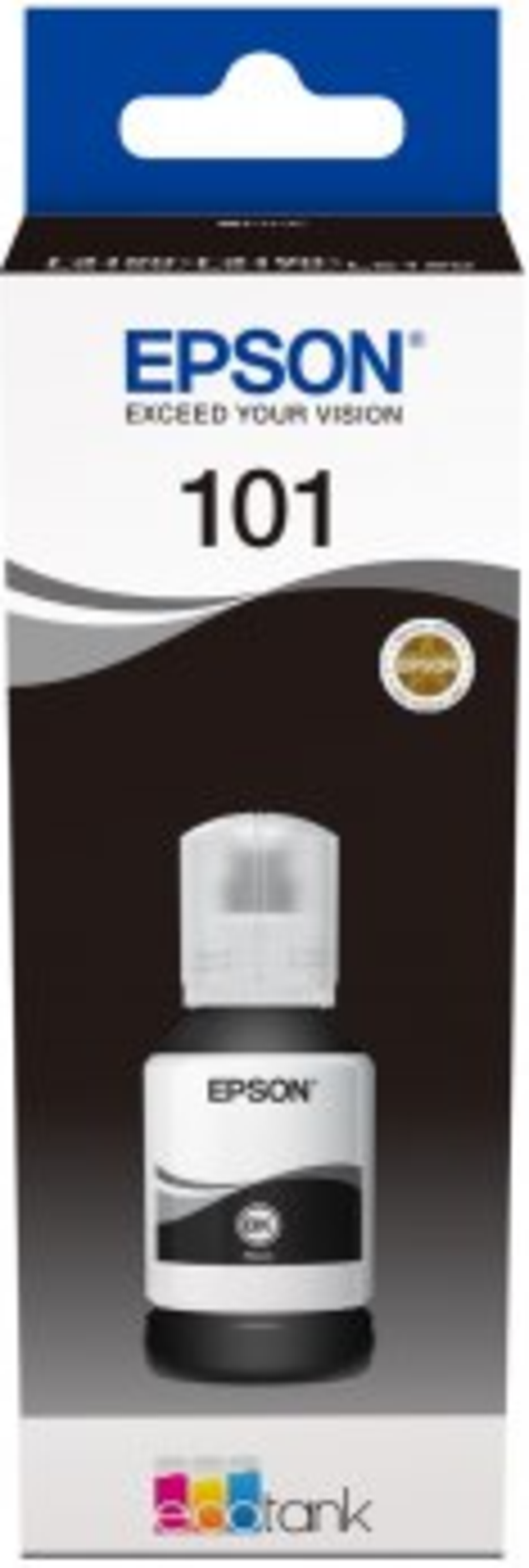 מיכל מילוי דיו שחור BLACK 101 Epson C13T03V14A