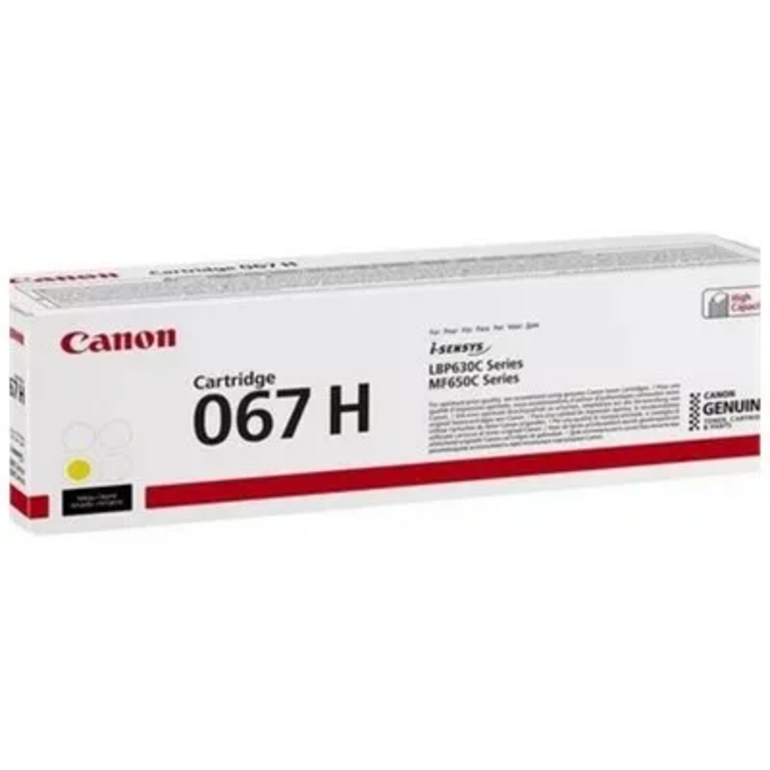 טונר צהוב מקורי CANON 067H Y