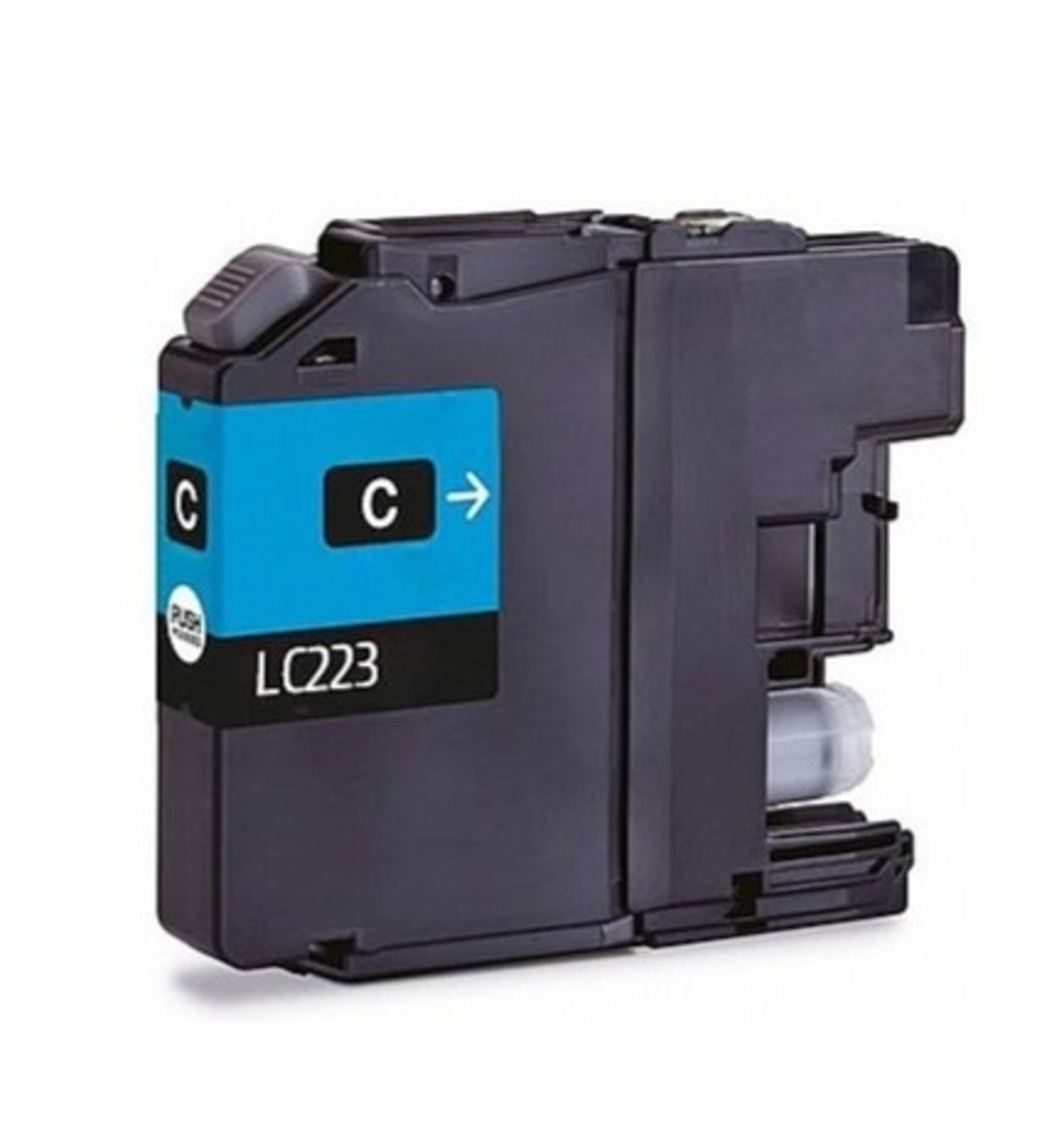 ‏ראש דיו ציאן/כחול‏ LC223C כחול Brother תואם