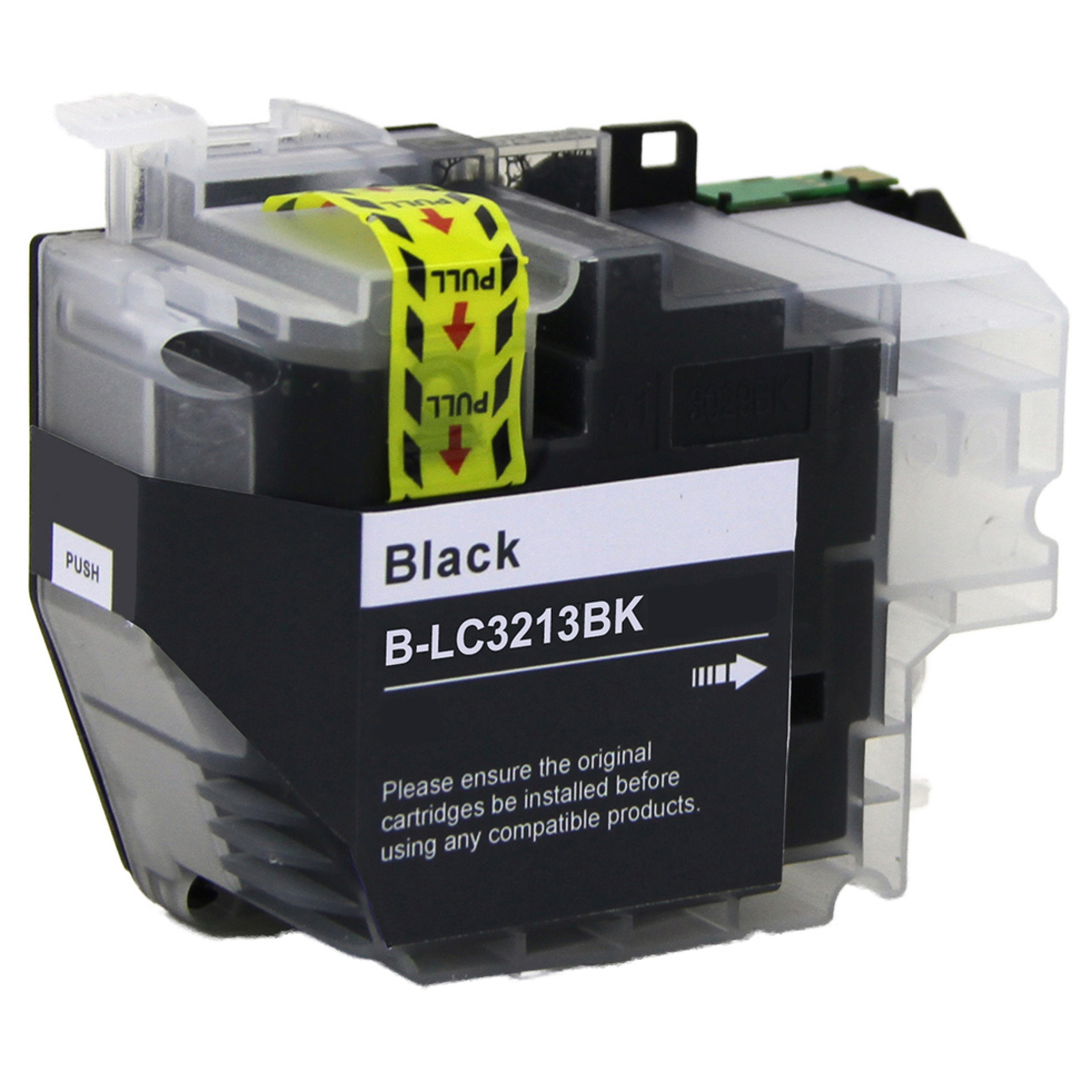 ‏ראש דיו שחור Brother LC3213BK תואם
