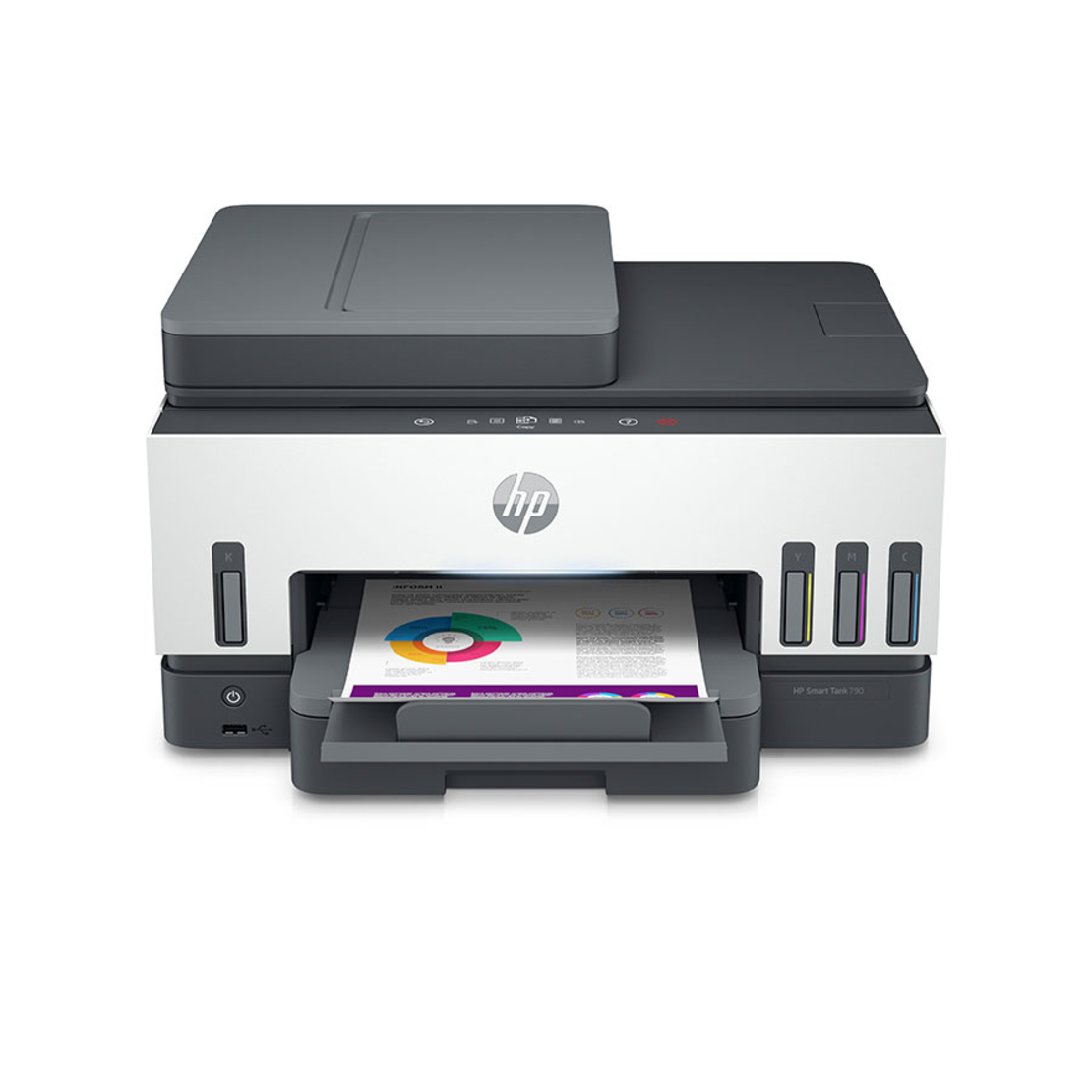 מדפסת ‏הזרקת דיו ‏משולבת HP Smart Tank 790 All In One (4WF66A)