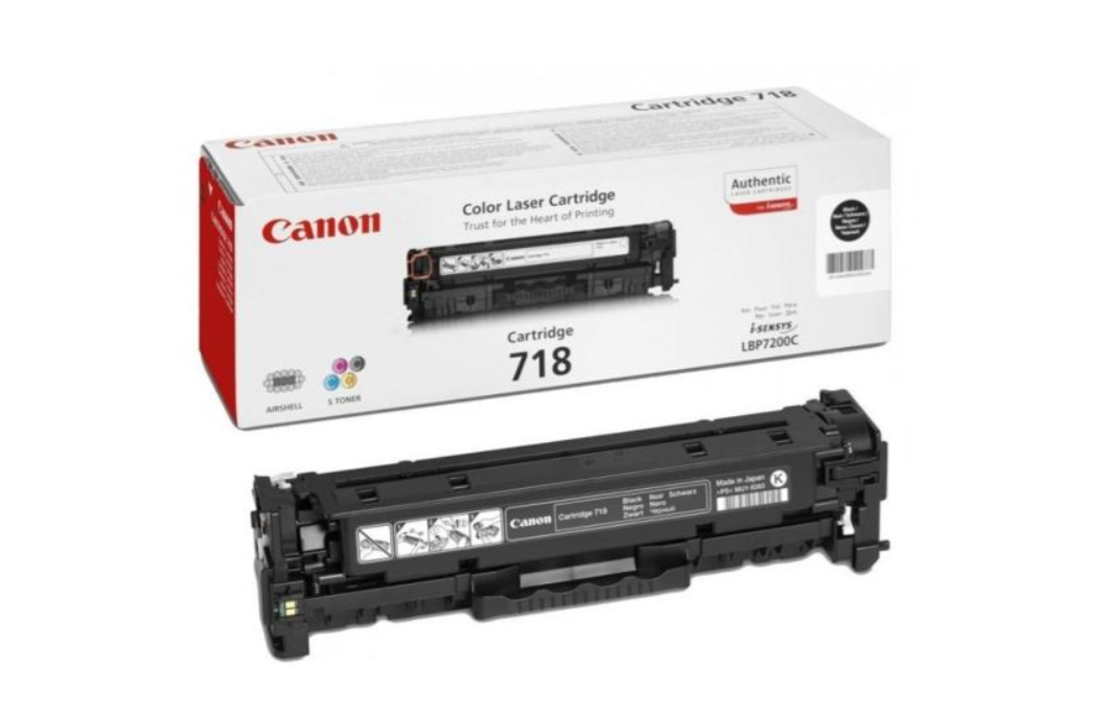‏טונר ‏שחור Canon CRG718B קנון מקורי