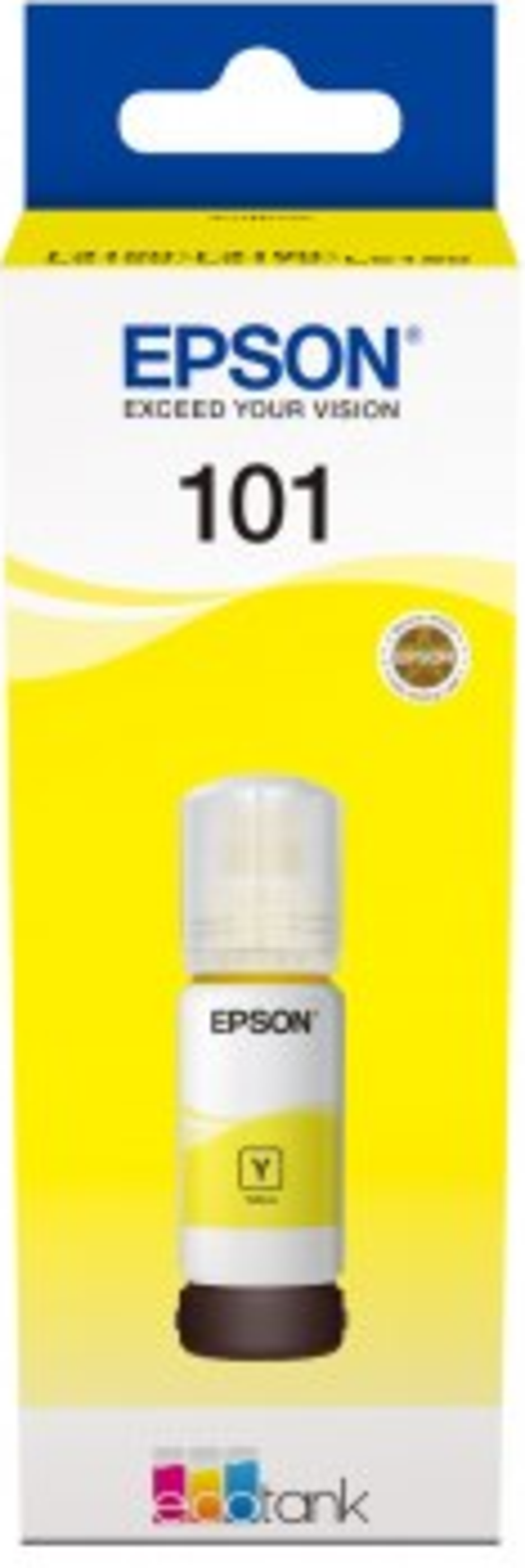 מיכל מילוי דיו צהוב YELLOW 101  Epson C13T03V44A