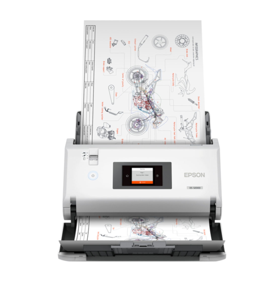 סורק Epson WorkForce DS-32000 אפסון