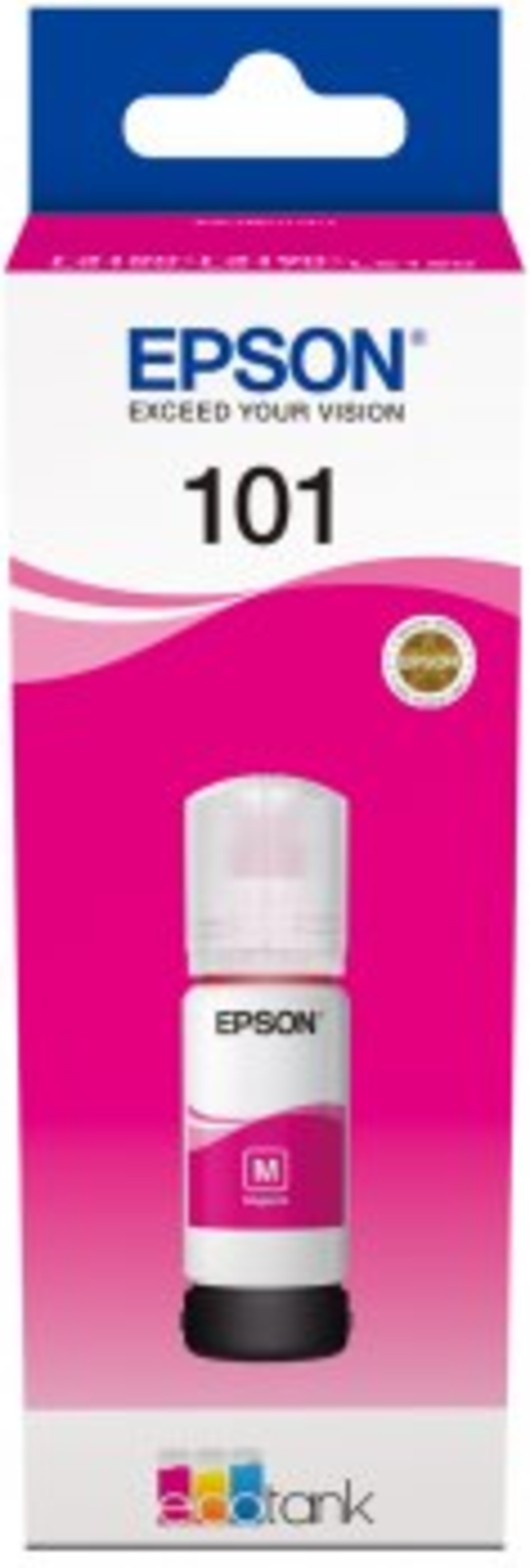 מיכל מילוי דיו אדום Magenta 101 Epson C13T03V34A